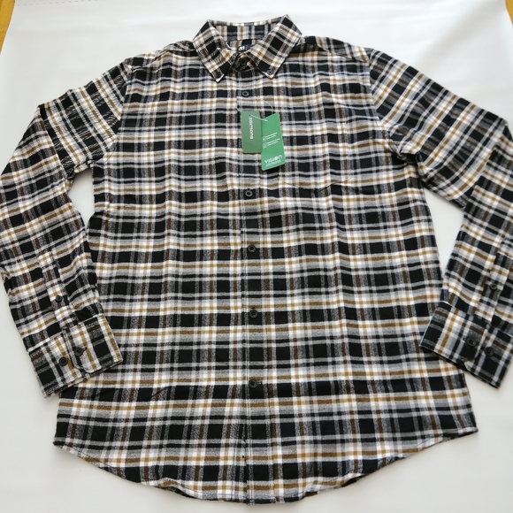 Check Flannel Shirt Small NWT - Picture 4 of 10